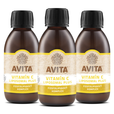 Avita BALÍK - VITAMIN C LIPOSOMAL PLUS TROJBALENIE doplnok výživy 3x25 dávok