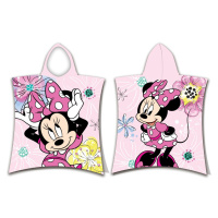 Detské pončo minnie pink bow