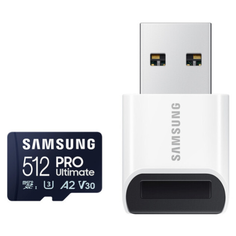 Samsung micro SDXC 512GB PRO Ultimate + USB adaptér