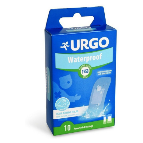 URGO Waterproof vodeodolná náplasť aquafilm 10 kusov