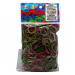 Rainbow Loom detské gumičky tmavý maskáčový mix 05622