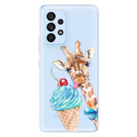 Odolné silikónové puzdro iSaprio - Love Ice-Cream - Samsung Galaxy A73 5G