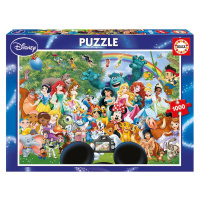 Educa Puzzle Disney Family The Marvelous World of Disney II. 16297 farebné