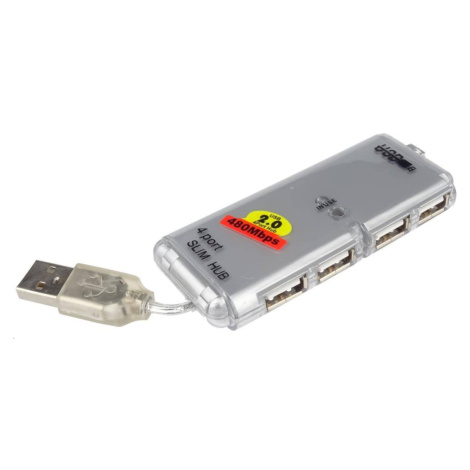 PREMIUMCORD USB 2.0 HUB 4-portový bez napájania