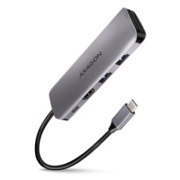 AXAGON HMC-5 2x USB-A, HDMI, SD/microSD, USB 3.2 Gen 1 hub, PD 100W, 20cm USB-C cable