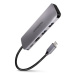 AXAGON HMC-5 2x USB-A, HDMI, SD/microSD, USB 3.2 Gen 1 hub, PD 100W, 20cm USB-C cable