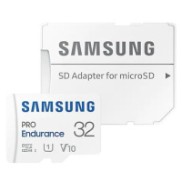 Samsung micro SDXC 32GB PRO Endurance + SD adaptér