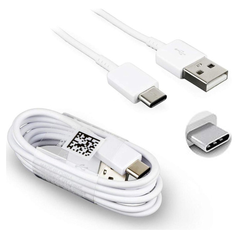 Originál kábel Samsung USB/USB-C 1.2m - Biely, EP-DN930CWE (Bulk balenie)