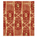 MINDTHEGAP Tribal Ikat Lava red - tapeta