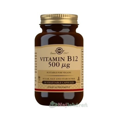 Solgar Vitamin B12 500 µg 50 ks