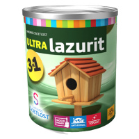 ULTRA LAZURIT 3v1 - Tenkovrstvá ochranná lazúra umbra grey (21) 0,75 L
