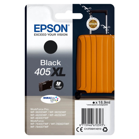 Epson 405XL C13T05H14010 černá (black) originálna cartridge