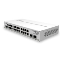 MIKROTIK RouterBOARD Cloud Router Switch CRS326-24G-2S+IN + L5 (800MHz; 512MB RAM; 24x GLAN; 2x 