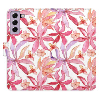 Flipové puzdro iSaprio - Flower Pattern 10 - Samsung Galaxy S21 FE 5G