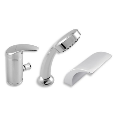 Vaňová batéria Novaservis Metalia 55 so sprchovacím setom chróm 55047.0