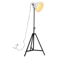 vidaXL Podlahová lampa 25 W biela 61x61x90/150 cm E27