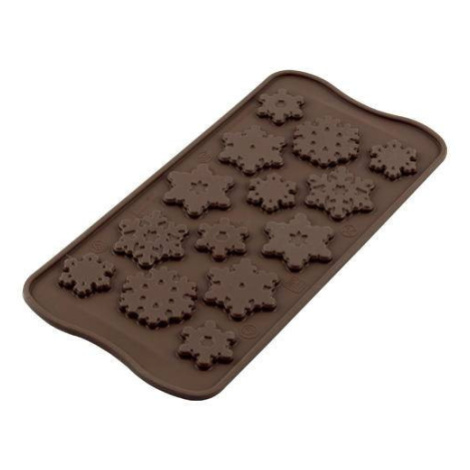 Silikónová forma na čokoládu – snehové vločky - Silikomart