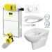 VIEGA Presvista modul PURE pre WC vrátane tlačidla Style 20 bielej + WC CERSANIT CLEANON PARVA +
