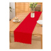 Červený behúň na stôl 140x45 cm - Minimalist Cushion Covers