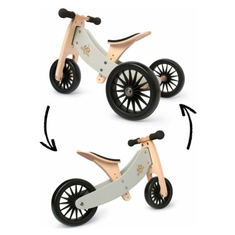 Dadaboom.sk Drevený balančný bicykel Tiny Tot Plus 2v1 zelená