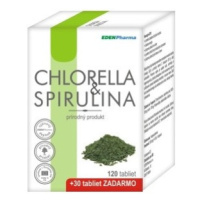 EDENPHARMA CHLORELLA+SPIRULINA 150 tabliet