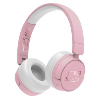 OTL bezdrôtové slúchadlá detské s motívom Hello Kitty ružová/biela