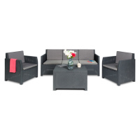 TOOMAX DIANA 5 SEATER záhradný plastový set - grafit