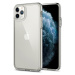 Apple iPhone 11 Pro, Plastový zadný kryt + silikónový rám, Spigen Ultra Hybrid, číry