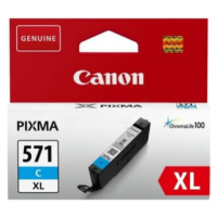 Canon CLI-571CXL 0332C001 azúrová (cyan) originálna cartridge