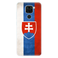 Odolné silikónové puzdro iSaprio - Slovakia Flag - Xiaomi Redmi Note 9