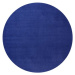 Kusový koberec Fancy 103007 Blau - modrý kruh - 133x133 (průměr) kruh cm Hanse Home Collection k