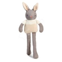 Bábika pletená zajačik Baby Threads Grey Bunny ThreadBear 35 cm sivý z jemnej mäkkej bavlny od 0