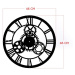 Nástenné hodiny Davin 46 cm čierne