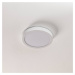 Stropné LED svietidlo Vika, okrúhle, biele, Ø 18cm