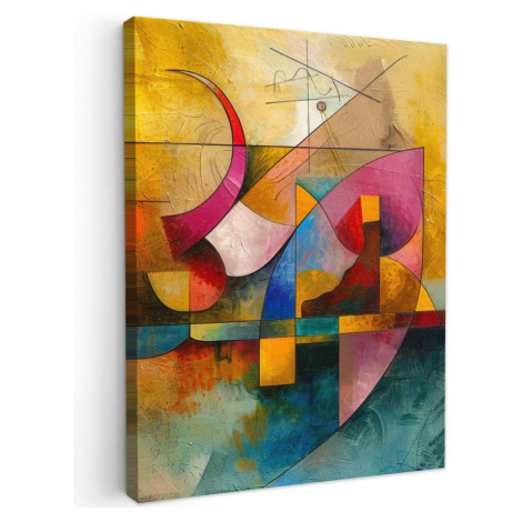 MuchoWow OBRAZ NA PLÁTNE Umenie - abstraktné - moderné 30x40 cm