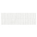 Obklad Peronda Manhattan white wavy 33x100 cm mat MANHAWHWD