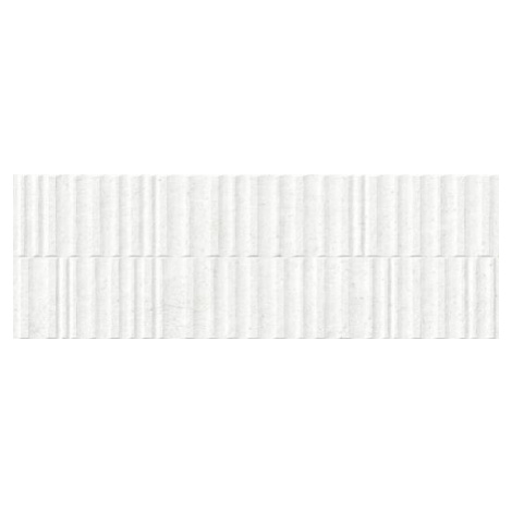 Obklad Peronda Manhattan white wavy 33x100 cm mat MANHAWHWD