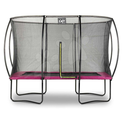Trampolína s ochrannou sieťou Silhouette trampoline Pink Exit Toys 214*305 cm ružová