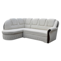 Expedo Rozkladacia sedačka QUEEN, 250x105x180 cm, soft 017 white, lavá