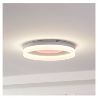 Lucande Smart LED stropné svietidlo Squillo white Tuya RGBW CCT