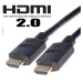 PremiumCord HDMI 2.0 Vysokorýchlostný + ethernetový kábel, pozlátené konektory, 0,5 m