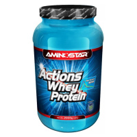 AMINOSTAR Whey protein actions 65% príchuť jahoda 2000 g