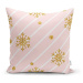 Vianočná obliečka na vankúš Minimalist Cushion Covers Gold Snowflakes, 42 x 42 cm