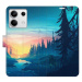 Flipové puzdro iSaprio - Magical Landscape - Xiaomi Redmi Note 13 5G
