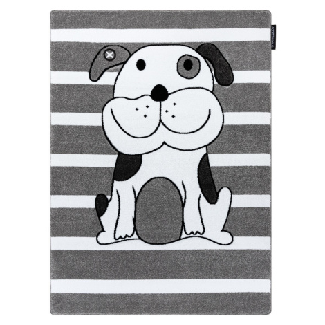 Detský kusový koberec Petit Puppy grey Rozmery kobercov: 120x170