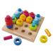 Triediaca hra - farebné krúžky a kolíčky