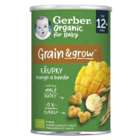 GERBER Organic chrumky s mangom a banánom 35 g