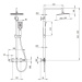 DEANTE - Therm chróm - Sprchový stĺp, so sprchovou batériou, termostat NAC_04HT