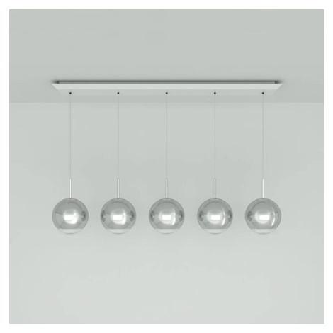 Tom Dixon Mirror Ball 25 cm Linear 5-pl. chróm