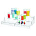 Transparentný stojan iDesign The Home Edit, 26 x 29,2 x 12,7 cm